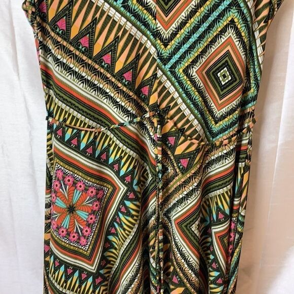 SOHO Apparel Ltd.  L boho geometric print dress - Picture 5 of 10